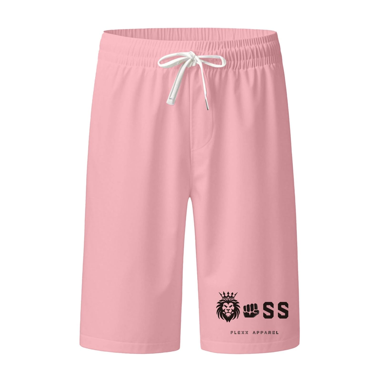 Pantalones Cortos de Playa Holgados con Estampado para Hombre
