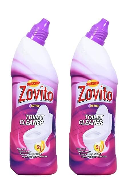 Selzer Zovito Toilet Cleaner Liquid With 5 in 1 Cleaning Action Freshens, Fight Germs, Removes Tough Stains - 500 ml (Pack of 2) (B094JPGSYY) Amazon Price History, Amazon Price Tracker