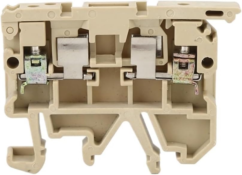 10Pcs ASK1EN Fuse Termin 4 mm² Wire Screw Connection Connector SAK Din Rail Terminal Block Ask 1/EN LD