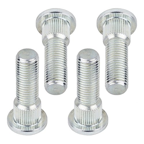 Caltric 4 Rear Wheel Hub Stud Bolt Serration for Yamaha Rhino 700 Yxr700 Fi 2008-2012