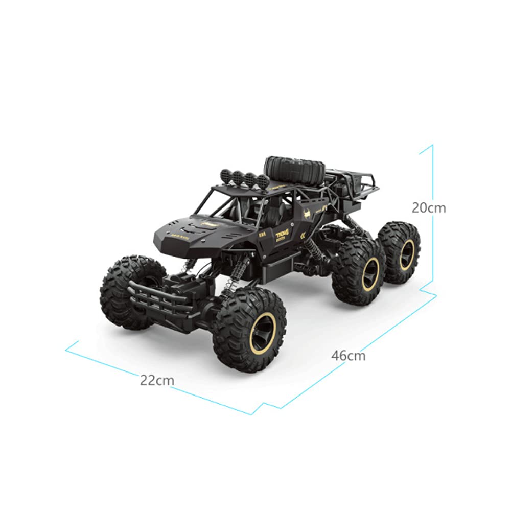Buggy RC all-Terrain, Camion RC A Quattro Motrici A 6 Ruote, Veicolo RC da Arrampicata Ad Alta velocità da 2,4 GHz, Macchinina Ad Assorbimento degli Urti Indipendente, Regali di Compleanno per