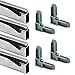Make-2-Fit PL 7802 Screen Frame Kit, 7/16 Inch x 3/4 Inch x 60-Inch, Mill Finish, Pack of 1 Kit
