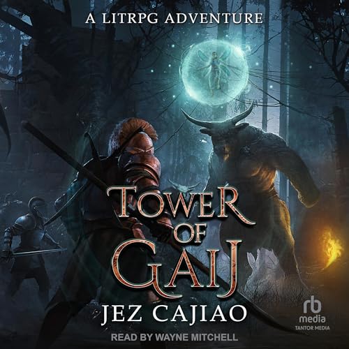 Diseño de la portada del título Tower of Gaij