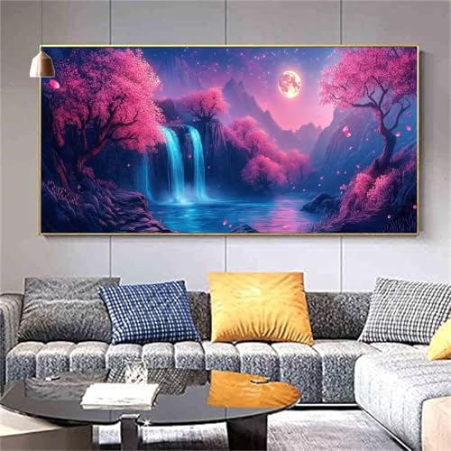 Peinture diamant paysage 5D pour chasser le stress et l'anxiété