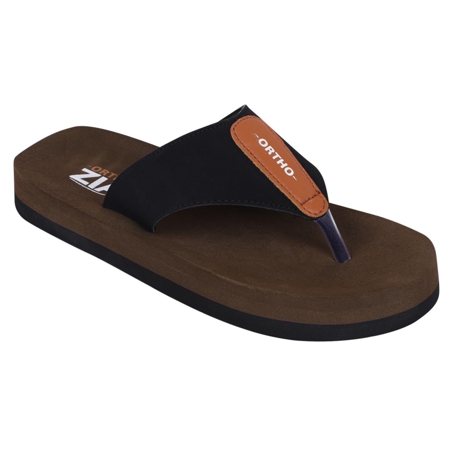 men’s stylish flip flops | comfortable casual men slippers | soft cushion sole | lightweight & durable