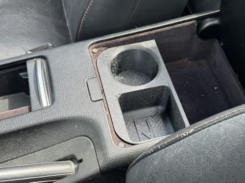 Portavasos compatible Nissan 350Z 2003-2009 negro miniatura 3