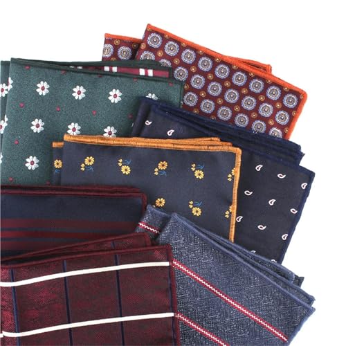 Pañuelo de bolsillo textura seda jacquard para trajes de caballero elegantes 5