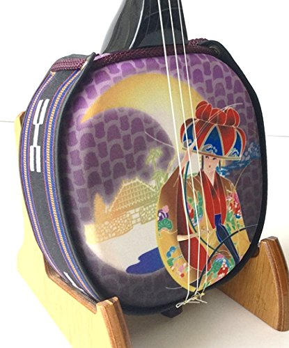 Amazon | 三線 デザイン：ペグ三線 琉装：青 初心者用『究極』26点フル