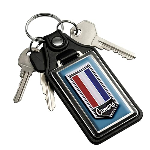 Image of Brotherhood Car Key Chain for Camaro - Classic Models Keychain for Men and Women Gift Key Ring - -