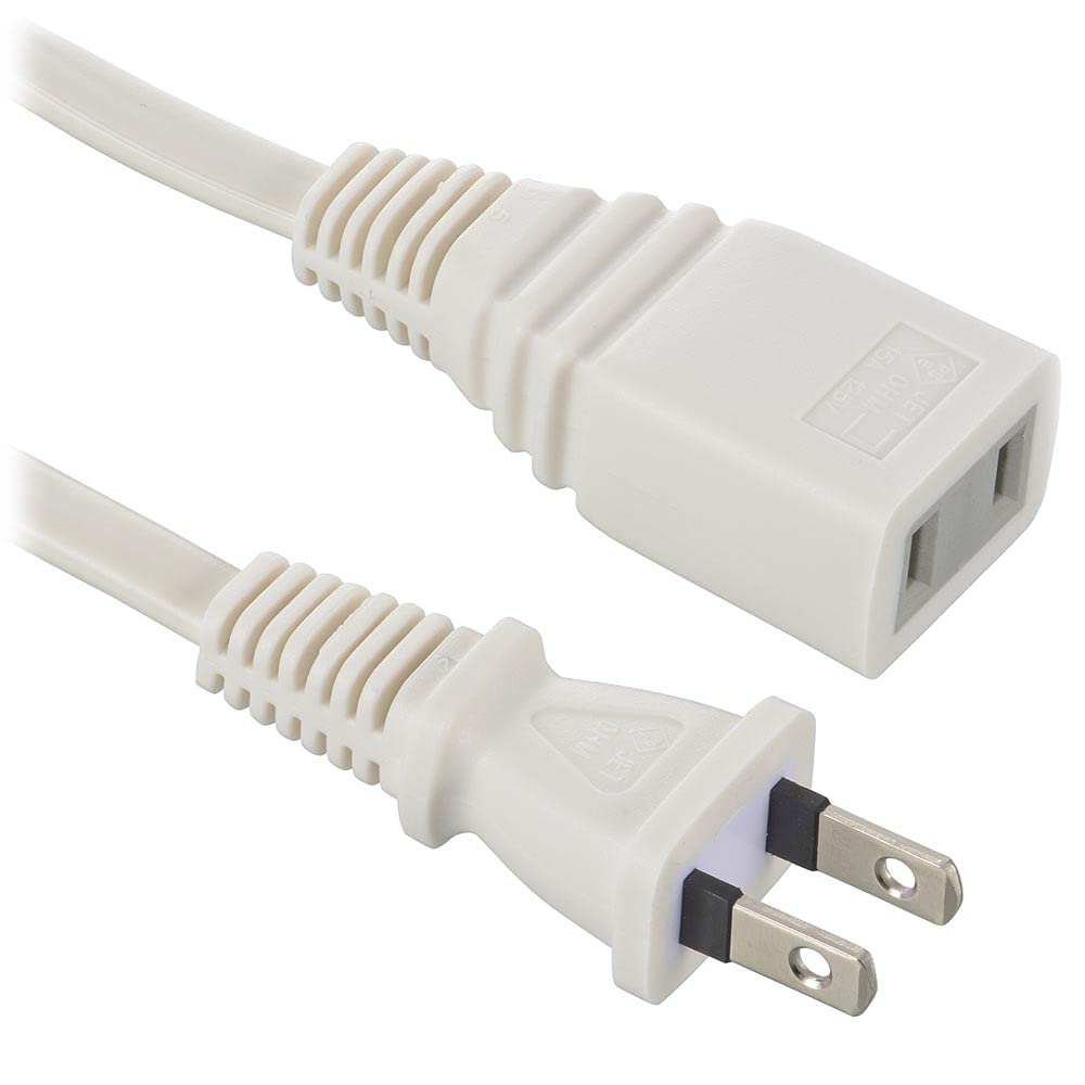 オーム電機 延長コード 屋内用 電源タップ 1個口 2m ストレートプラグ ホワイト HS-T12EDLP22 00-1556 OHM
