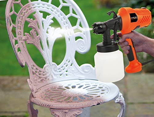 Gnanex Electric Paint Sprayer High-Pressure Airless Spray Gun Machine for Painting Cars, Wood, Furniture, Wall & Woodworking (Orange, Plastic) 4