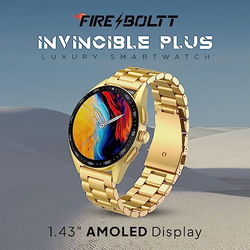 Fire Boltt Invincible Plus 1.43" AMOLED Smartwatch - Image 4