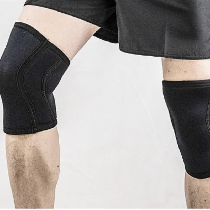 Thickened Diving Material Knee Pads for Squat Support Rubber