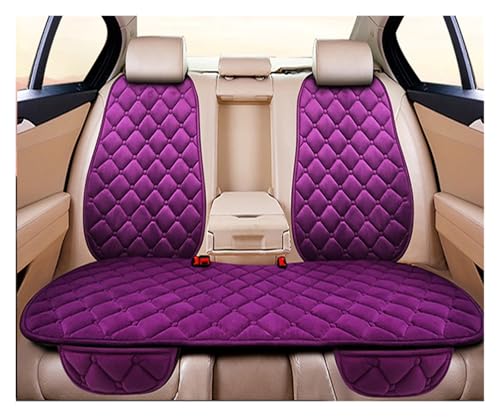 Housses sieges universelles violettes pour arrière de voiture Seat Ibiza