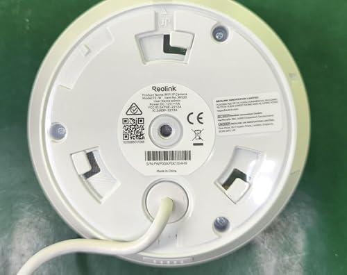 Miniatura 8 de REOLINK Cámara WiFi ojo de pez, 2K+ 6MP panorámica de 360, cámara de seguridad WiFi de 2.45GHz, detección de movimiento de la persona, audio de 2