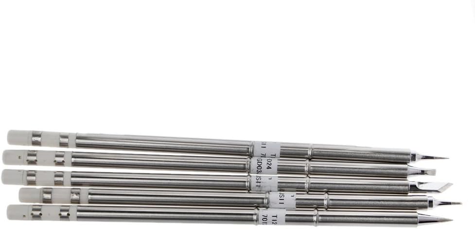 T12 Series Solder Iron Tips For Hakko FX951 BAKON 950D Soldering Station Set