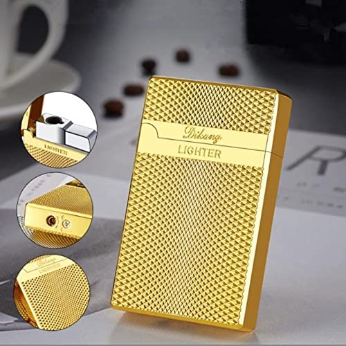Encendedor Metálico Clásico de Soplete Recargable miniatura 2