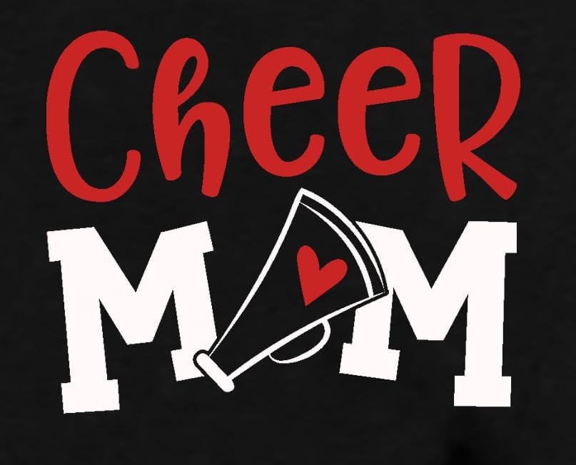 Cheer Mom Shirt for Women Sports Mama Life T-Shirt Game Day Mom Cheerleader Tee Tops - Image 6