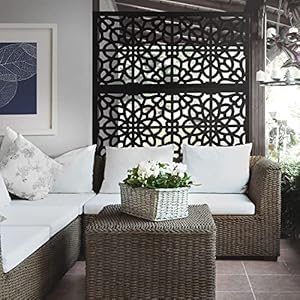 Barretteoutdoorliving73030565fretworkdecorativescreenpanelblack Urban Country Home Decor Barrette outdoor living 73030565 fretwork decorative screen panel black urban country home decor