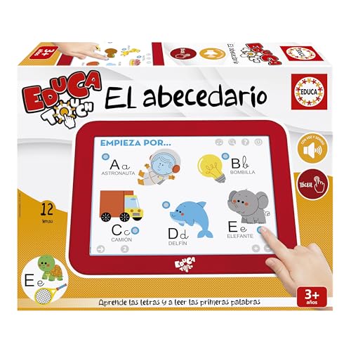 Educa - Touch Junior Aprendo el Abecedario Juego Educativo para Niños (15435)