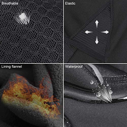 Mozowo Balaclava Winter Full Face Mask, Polyester Fleece Waterproof Hinged Winter Windproof Breathable Outdoors Masks Motorcycle Snowboard Cycling Ski Warmer & Lightweight For Women Men (With Zipper) #TOP3