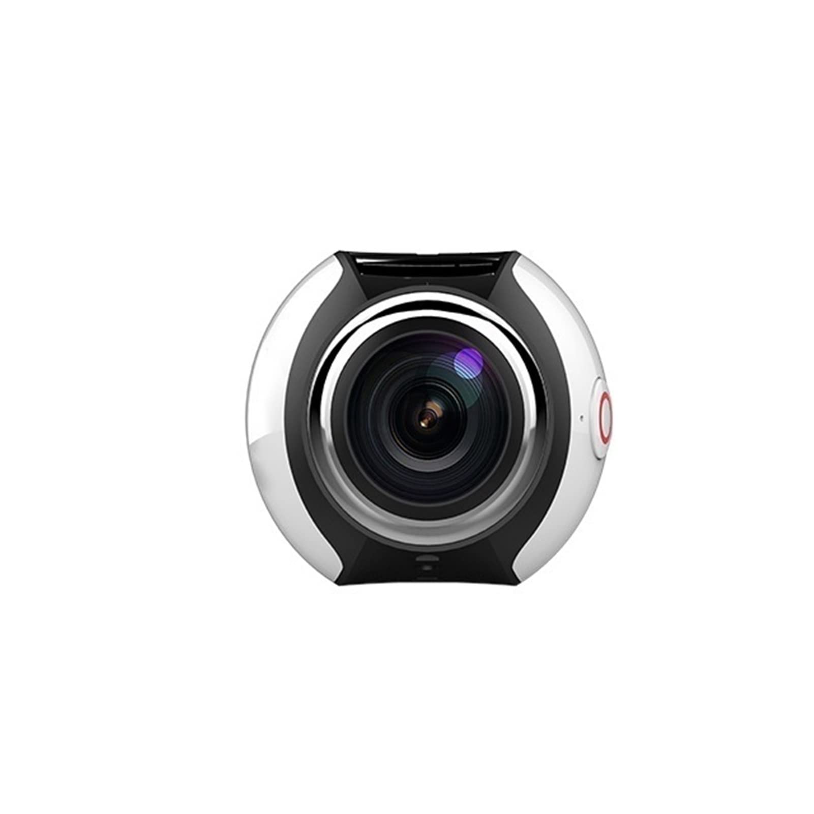 Action Camera, Sport panoramici a 360 gradi DV. WiFi Camera sportiva portatile impermeabile(Pink)