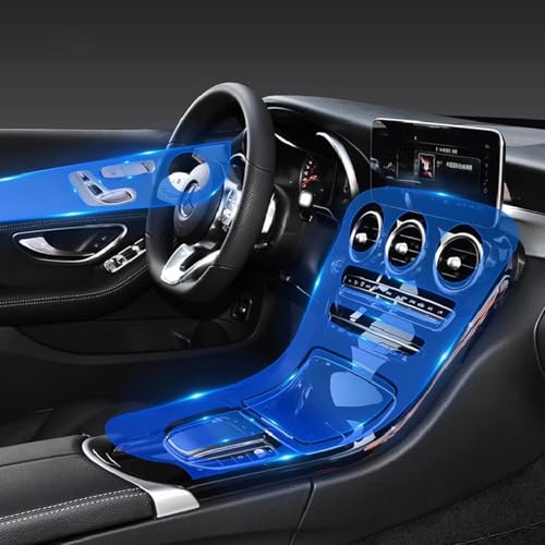 Évitez les rayures sur votre console Mercedes GLC W253 grâce au film protecteur TPU