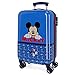 Disney Mickey Moods Valise Trolley Cabine Rouge 37x55x20 cms Rigide ABS Serrure à combinaison 32L 2,5Kgs 4 roues doubles Bagage à main