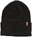 Levi's SLOUCHY RED TAB BEANIE Bonnet, Noir (Regular Black 59), Fabricant : Taile Unique Homme