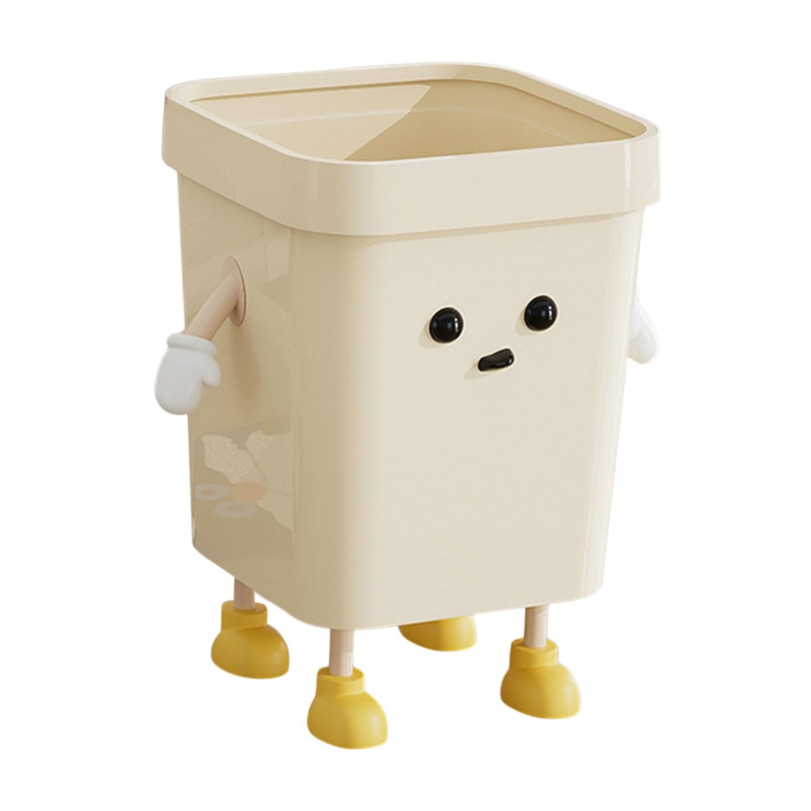 CALANDIS® Creative Trash Can Cartoon Rubbish Container for Living Room Bathroom Office Large Standing | Trash Cans & Wastebaskets | Household Supplies & Cleaning 1