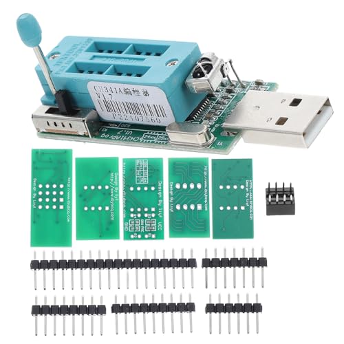 Utilizzo multiuso: adatto per la masterizzazione di chip, aggiornamenti del firmware e backup dei dati, soddisfa le esigenze di ingegneri elettronici e appassionati, kit programmatore usb, strumento di programmazione USB