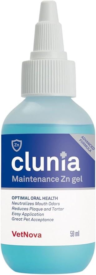 Vetnova Clunia Maintenance Zn Gel Oral Mucoadhesivo - 59 ml, azul