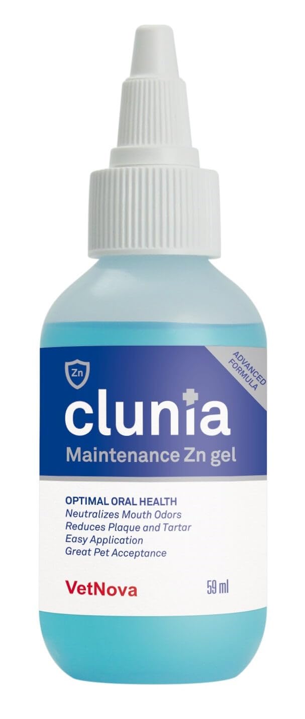 Vetnova Clunia Maintenance Zn Gel Oral Mucoadhesivo - 59 ml, azul