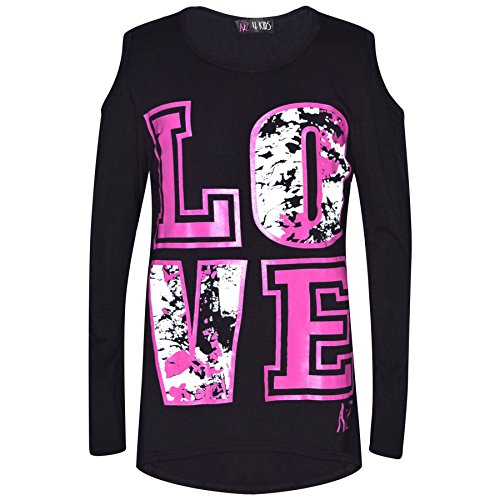 Image of A2Z 4 Kids Girls Love Crop Top T-Shirt And Splash Fashion Leggings Girls Pants Kids Outfit Sets Age 5-14 Years