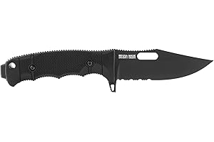 Seal FX Partially Serrated, Masterfully Engineered, Precision Crafted, Partially Serrated, Muti-purpose Knife