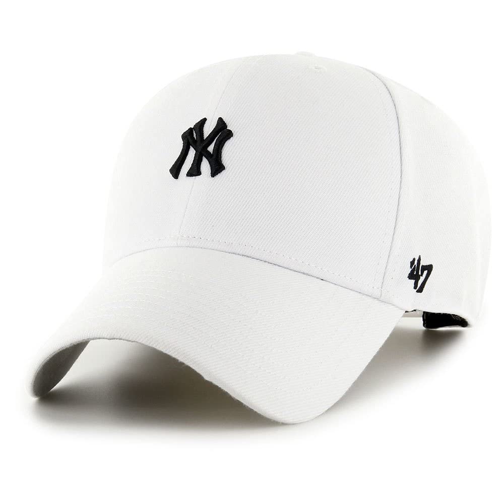 47 Brand Snapback Cap - Base Runner New York Yankees White