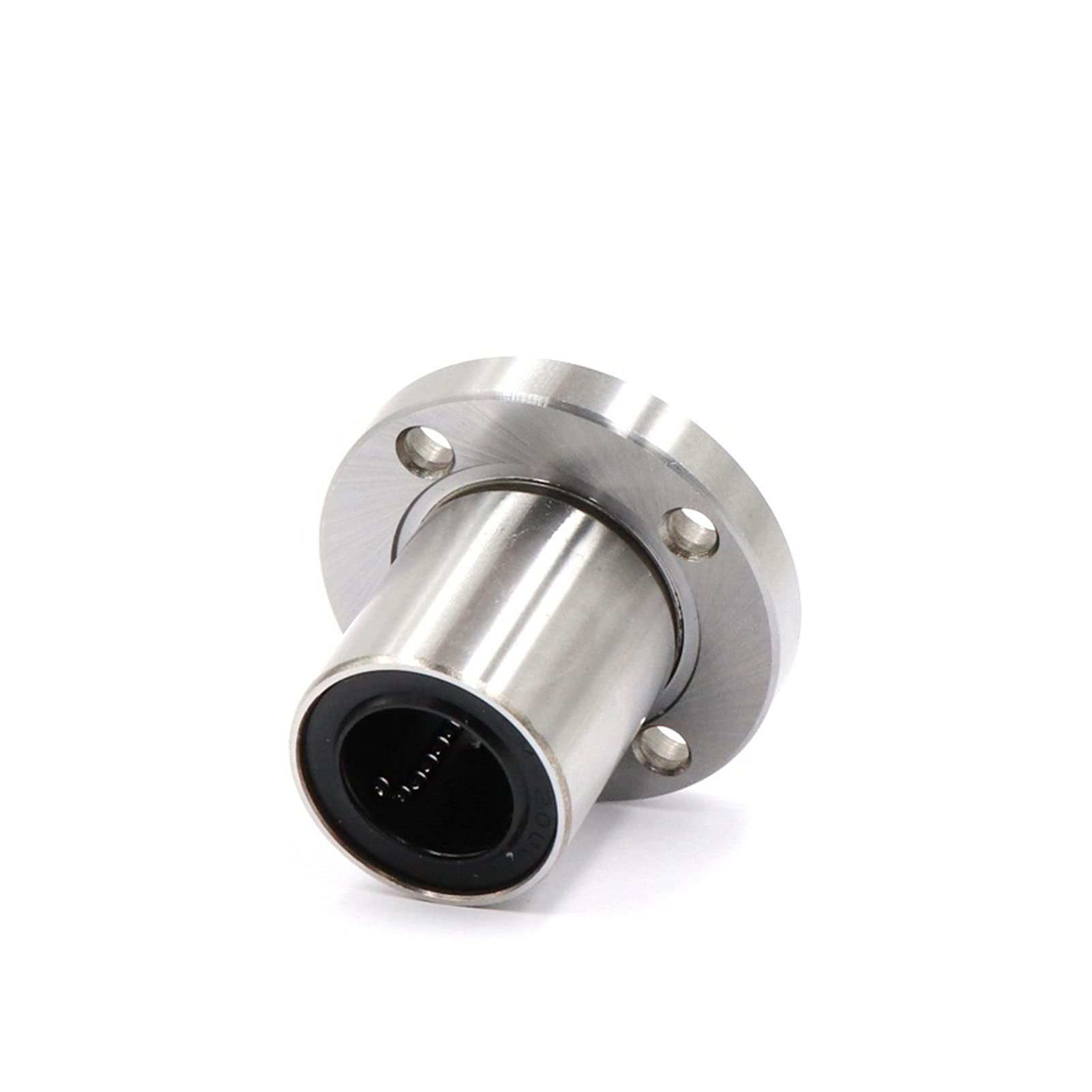 TSWASWUGP Linear Bearing LMF6UU/8UU/10UU/12UU/16UU/20UU F25-60UU Round Flange Type Motion 3D Printer Rod Part Ball Bearings(2.5,LMF35UU)