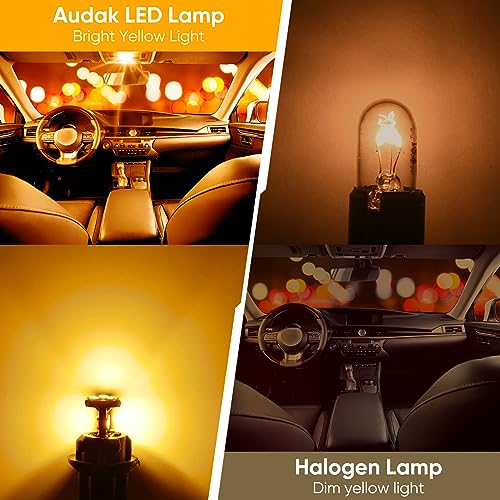 Bombilla LED T10 W5W 194 Canbus Amber Pack 10 miniatura 6