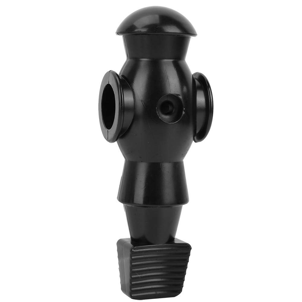 Demeras Table Football Men Plastic Athlete Soccer Dolls Football Replacements Set (Black)