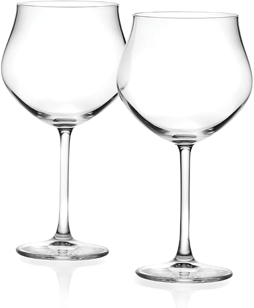RCR Cristalleria Italiana RCR Da Vinci Red Wine Stemware. Set of Two