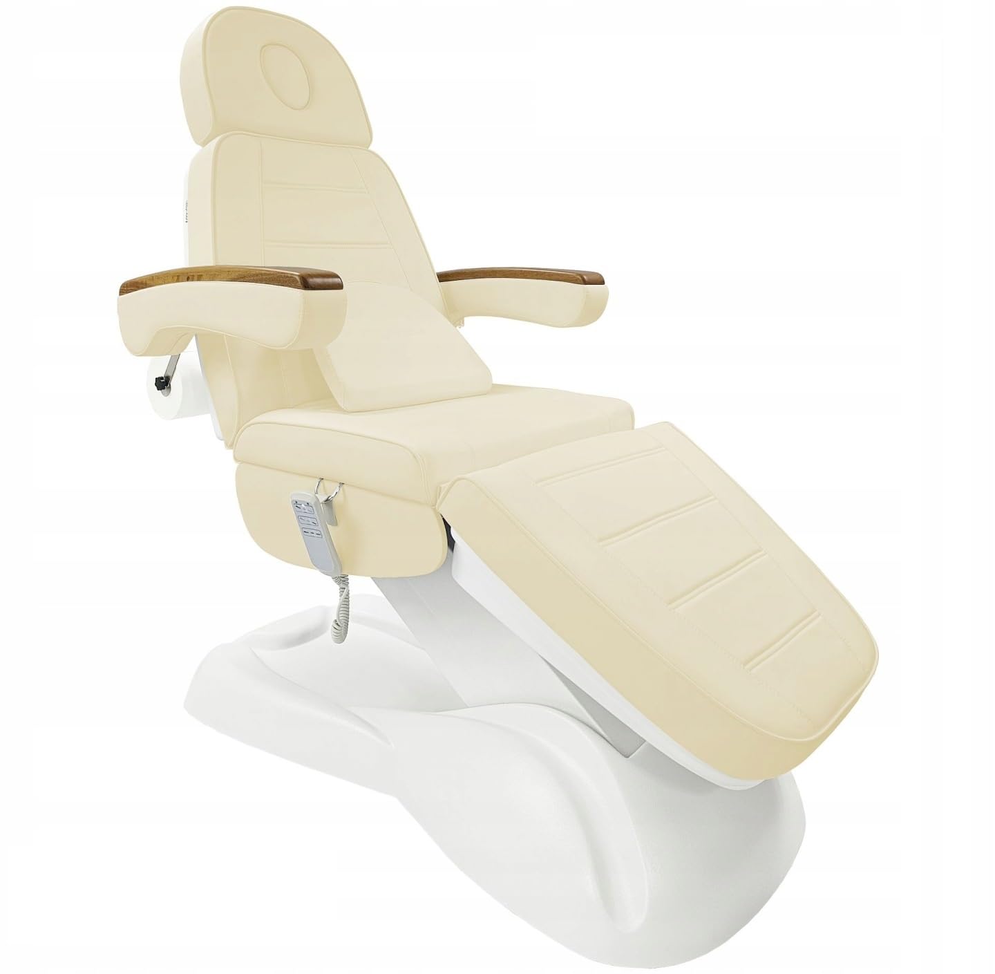 CHIOGGIA DESIGN Fotel Kosmetyczny Elektryczny COMFORTO Kość Słoniowa AVORIO