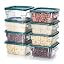 2.0 Qt 8-pack(green Lids)