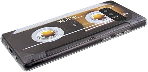 Miniatura 5 de Compatible con Samsung Note 8, cinta de casete a prueba de golpes con música fresca funda protectora para Samsung Galaxy Note 8, multicolor