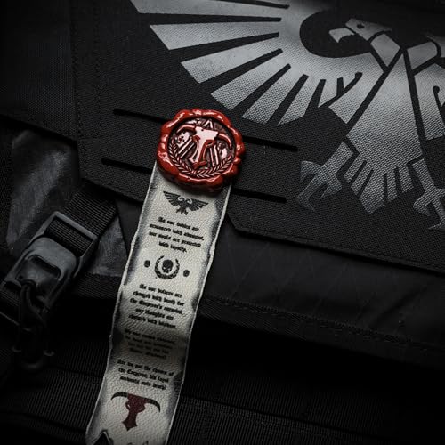 Image of Starforged Warhammer 40K Purity Seals Space Marines Blood Angels Ultramarines Chapters Collection Brooch Pin Badge Pendant Warhammer Gifts