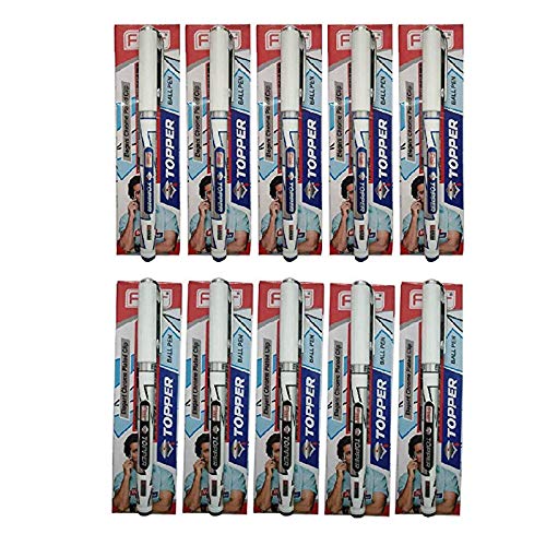 FLAIR TOPPER BALL PEN PACK OF 10 Amazon.in Office Products