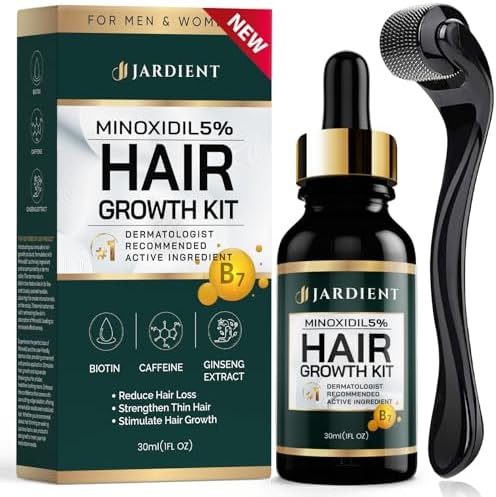 Amazon : Minoxidil and Biotin Hair Growth Oil for Beards and
