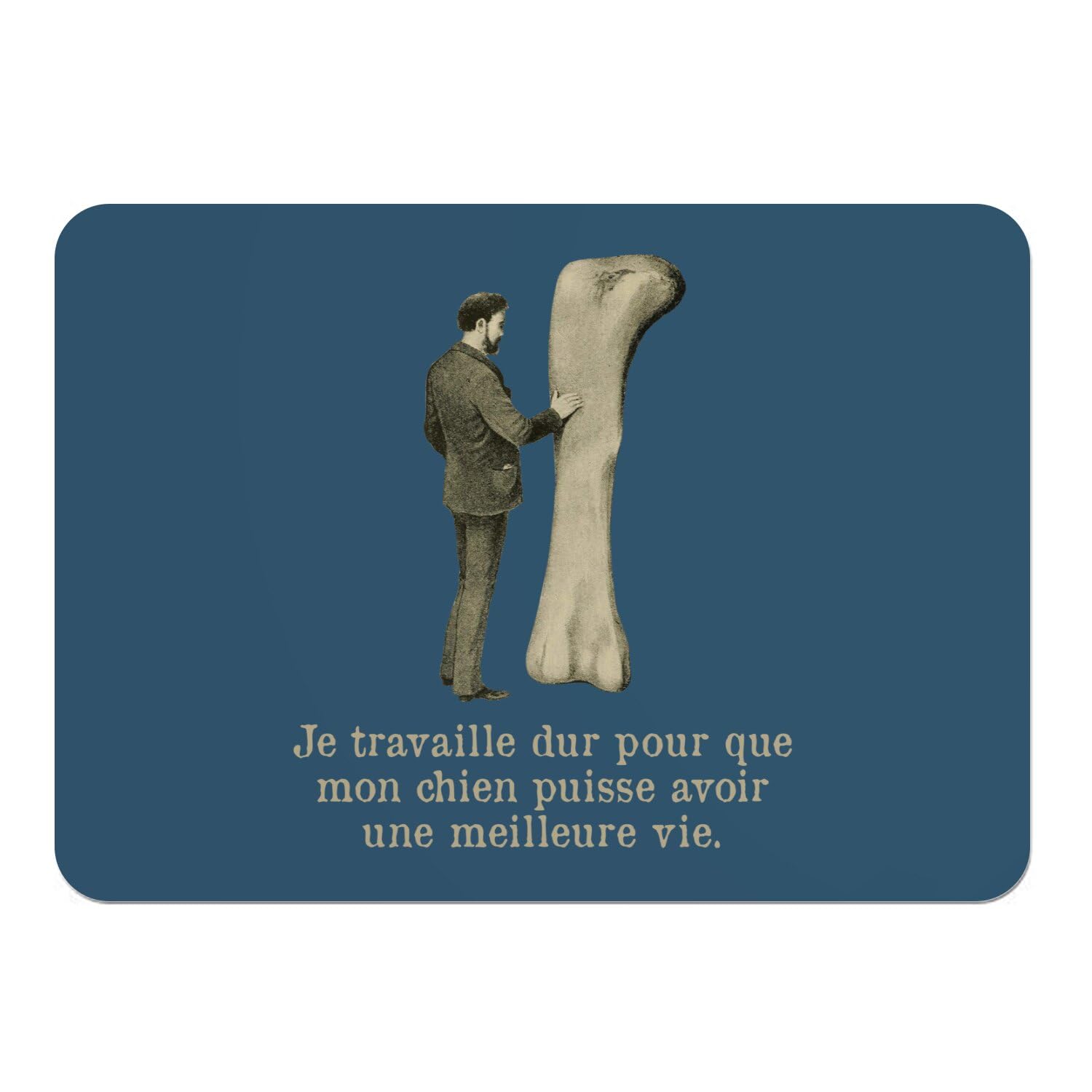 Sets de table liège antidérapants bleu grand napperon contre les rayures