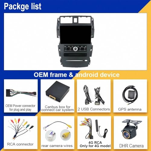 Pantalla de coche 2 DIN para Mitsubishi Delica D5 con Android Auto inalámbrico 5