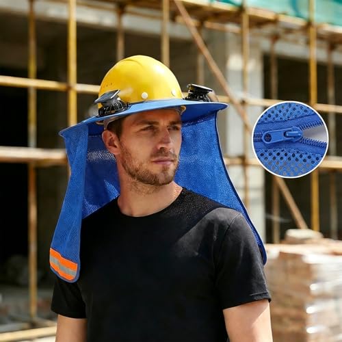 Chapeau de soleil randonnée en polyester léger et ventilé avec bords réglables recharge USB