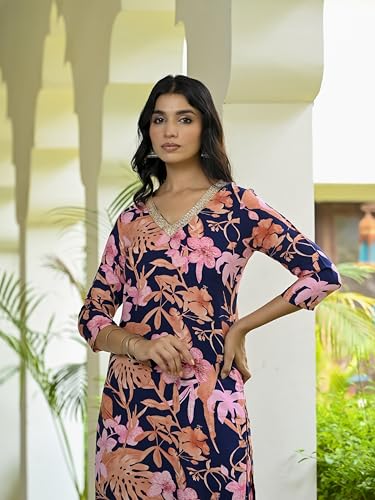 Image of ANNI DESIGNER Women Kurta with Palazzo
